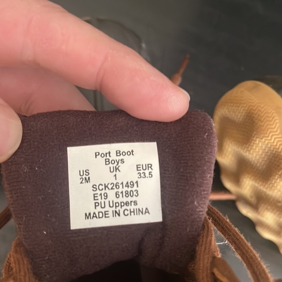 Speedy port boot boys size 2 - Picture 3 of 4